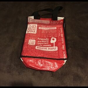 Small Reusable LuluLemon Bag